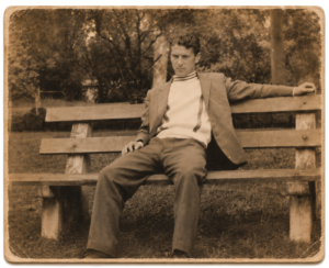 Collection of vintage family photographs from Italian migrants